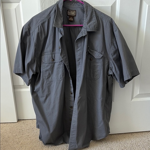 CE Schmidt Other - Gray Short Sleeve Button-Up Shirt
